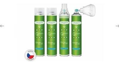 ATgreen 4 ks Inhalační kyslík O2 - (14 L od 699 Kč - Heureka.cz