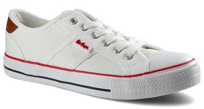 Pánské tenisky bílé, Lee Cooper LC2131 I Obuv-mustang