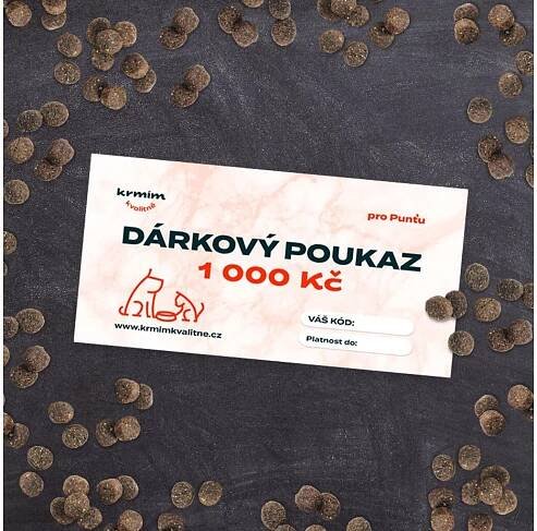Dárkový poukaz 1 000 Kč