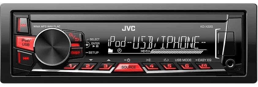 Autorádio JVC KD-X220 1398 Kč