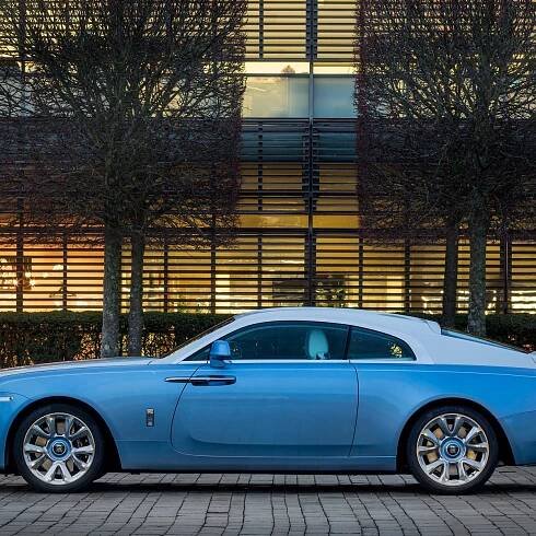 Check Out Rolls-Royce Falcon Wraith's Intricately Embroidered Interior