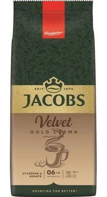 Zrnková káva Jacobs - Velvet Gold Crema, 1 kg