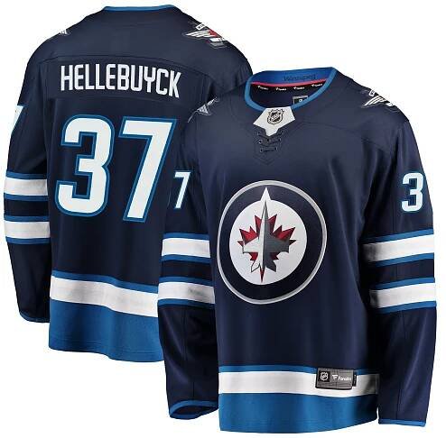 Pánský Dres Winnipeg Jets #37 Connor Hellebuyck Breakaway Alternate Jersey - Fanda-NHL.cz