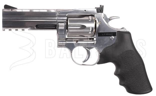 Vzduchový revolver ASG Dan Wesson 715 4" silver diabolky