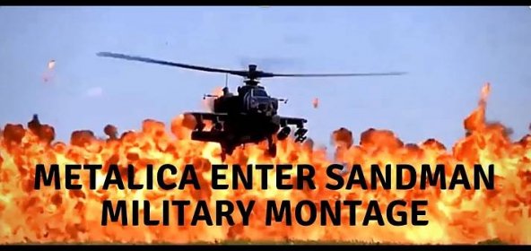 Enter Sandman-Metallica [Military Montage]
