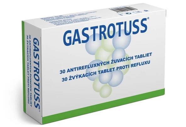 GASTROTUSS 30 žvýkacích tablet