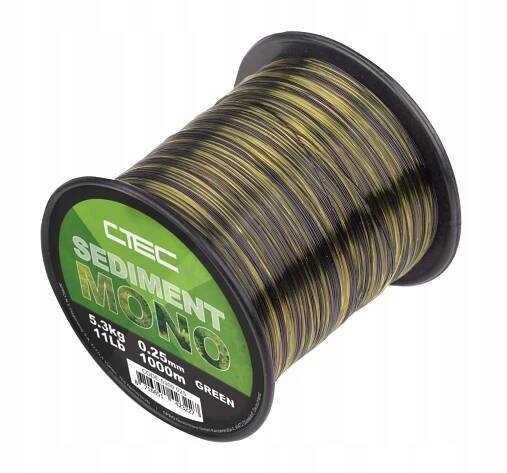 CTEC Sediment Mono Green 1000 m 0,30 mm 7,6 kg od 349 Kč - Heureka.cz