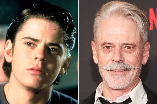 C. Thomas Howell in THE OUTSIDERS; C. Thomas Howell attends a screening of the new Sony Pictures Television and Netflix series Obliterated on November 29, 2023 in Culver City, California