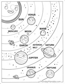 Coloring Pages Of Planets