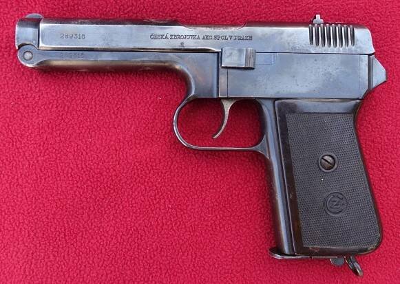 pistole čz vz.38 - Sběratelské zbraně