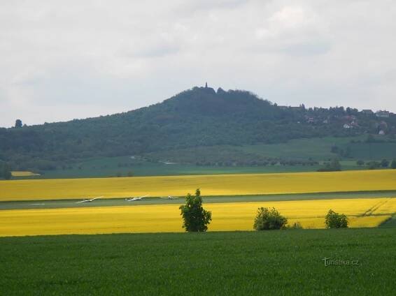 Vrch Veliš 429 m.n.m.