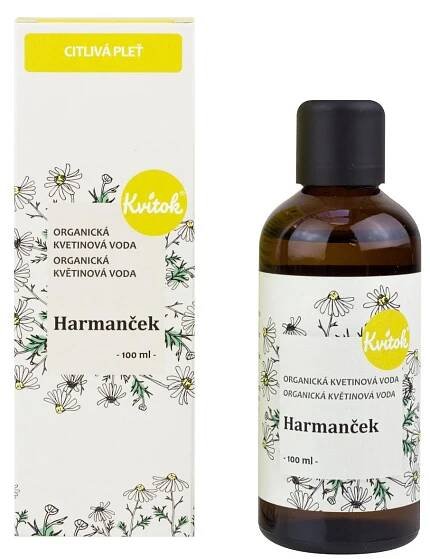 Kvitok Květová voda heřmánek 100 ml