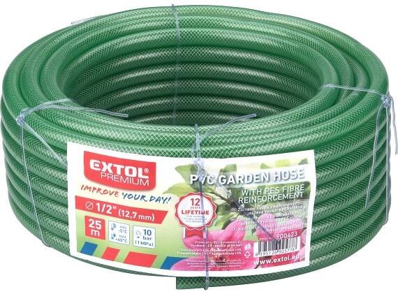 hadice zahradní průhledná GARDEN, 1/2",25m 100g/m