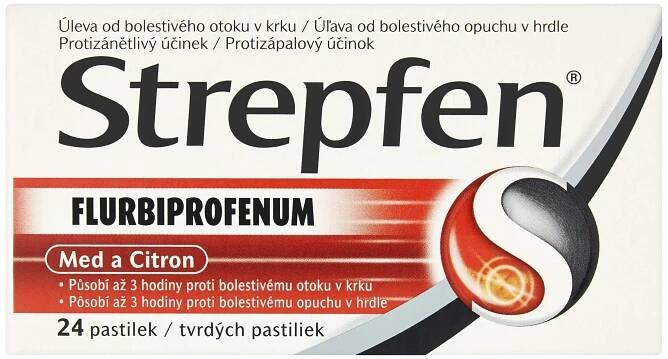 Strepfen 24 pastilek