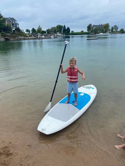 paddleboard bhyc kid