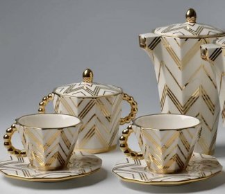 Coffee / Tea set by Pavel Janák 1911.