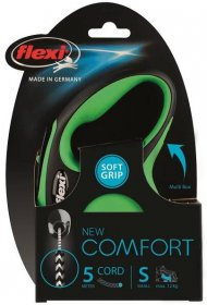 Flexi New Comfort šňůra, zelená