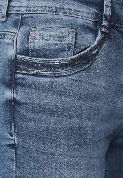 CECIL slim fit capri džínsy TORONTO, mod