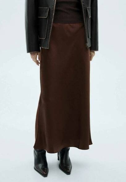 Mango Maxi sukně - brown