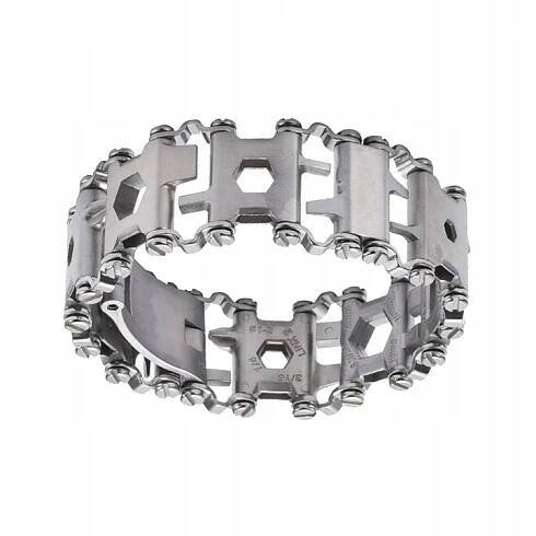 29 v 1 Multi Tool Náramky Multifunkční opravný náramek z nerezové oceli