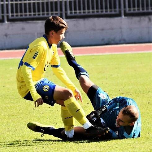 OBRAZEM: V souboji devatenáctek Písečtí přehráli béčko Dynama