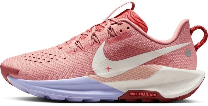 Picture of Nike Pegasus Trail 5 Running Shoes Women - red stardust/mars stone-sail-lilac ice DV3865-601