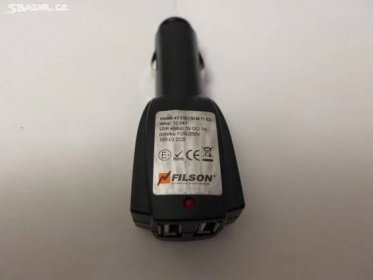 Nová nabíječka 12/24V Filson s 2x USB do auta - Brno - Sbazar.cz