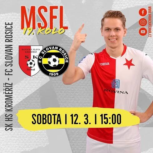 SK Hanácká Slavia Kroměříž - FC Slovan Rosice