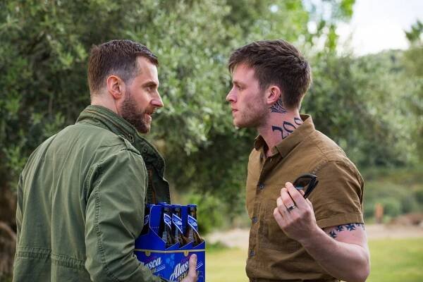 Berlínská mise - Test důvěry - Z filmu - Richard Armitage, Jannis Niewöhner