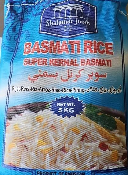 Basmati Rice Super Kernel Shalamar Foods
