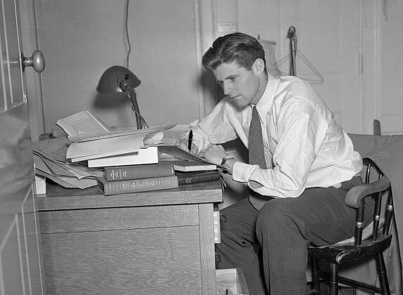 Joseph Patrick Kennedy Studying at College