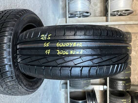 LETNÍ PNEUMATIKA 215/55R17 94W GOODYEAR EXCELLENCE 8MM NOVÁ! EAN (GTIN) 5452000765369