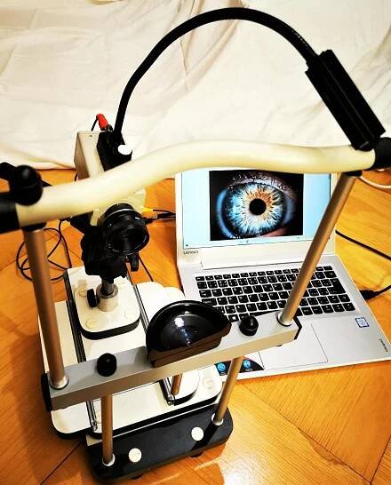 OČNÍ PŘÍSTROJ PROFI ***LÉKAŘSKÉ ZAŘÍZENÍ s KAMEROU, IRISDIAGNOSTIKA.. - Lékárna a zdraví