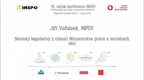 Jiří Vaňásek, MPSV (v zastoupení Hana Potměšilová, Revenium): Novinky legislativy z oblasti MPSV