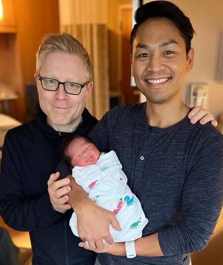 Anthony Rapp and Ken Ithiphol