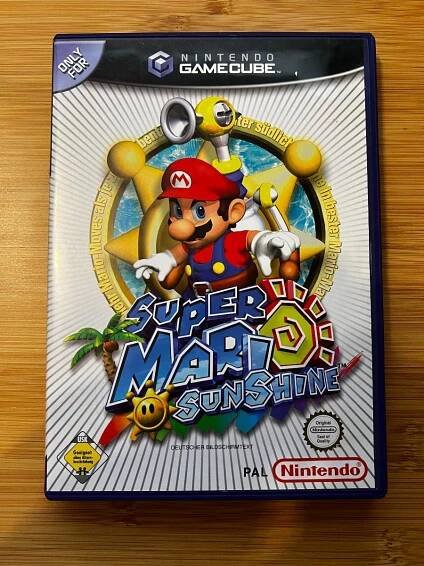 Super Mario Sunshine na Nintendo GameCube