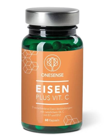 Iron Plus Vit. C.  60 capsules