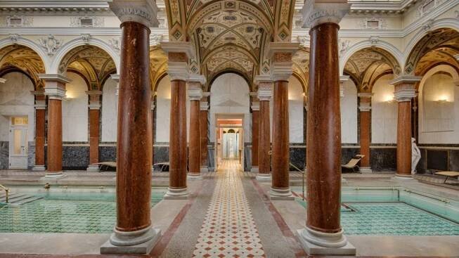 Římské lázně se nacházejí v hotelu Nové Lázně | foto: Mariánské Lázně a.s.