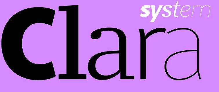 Full clarasans serif3