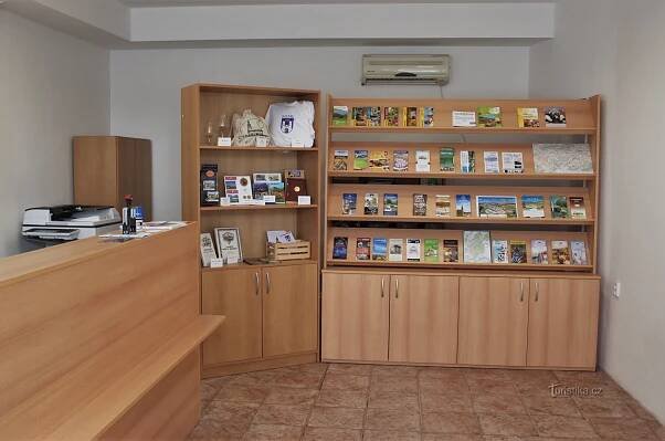 Interiér infocentra