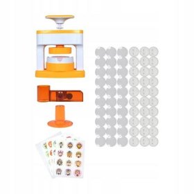 DIY Pin Badge Button Maker Button with 30 Set Objem (ml) 0 ml