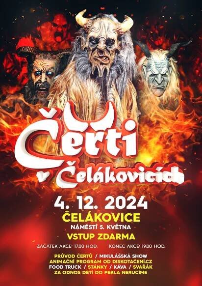 Čerti v Čelákovicích