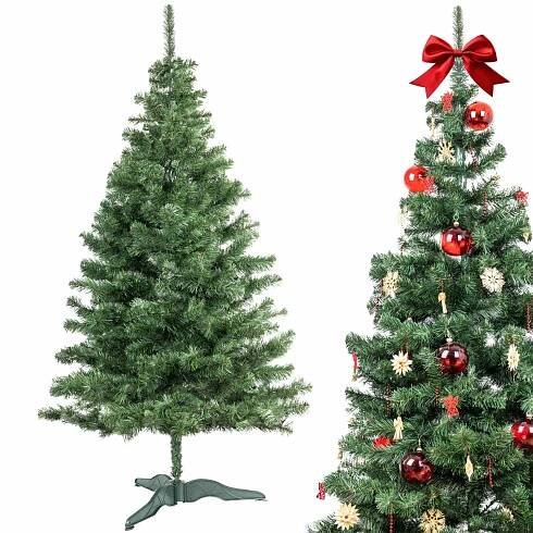 Umělý vánoční stromeček pro dekoraci vánočního stromku 220 cm