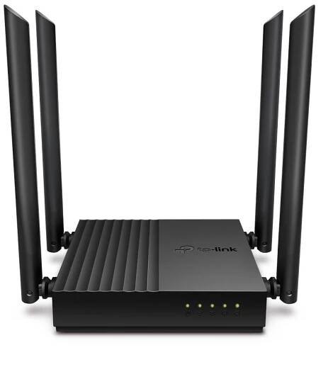 TP-Link Archer C64 AC1200 DualBand WiFi Router / 4x LAN /1x WAN / ac/a/b/n/g/ napájení 12V