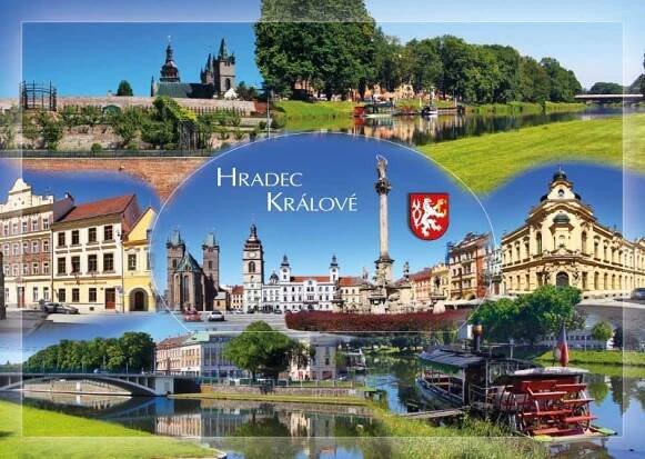 pohlednice hradec kralove