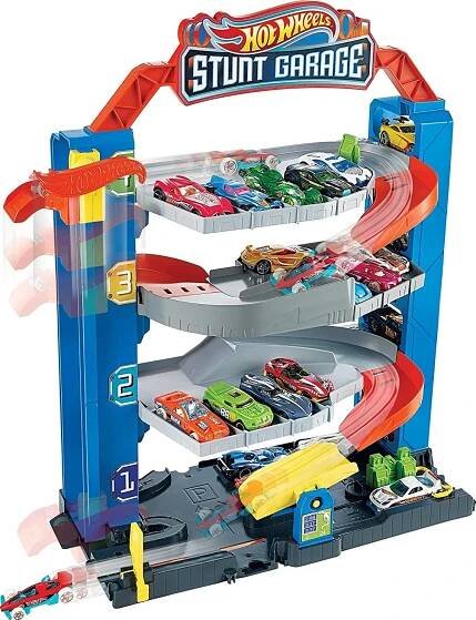 Hot Wheels City GNL70 Přenosná garáž
