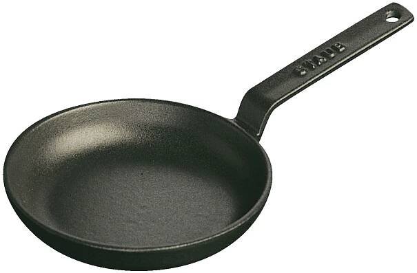 Staub litinová mini pánev kulatá 12 cm, černá, 1221223 - be-ready.cz