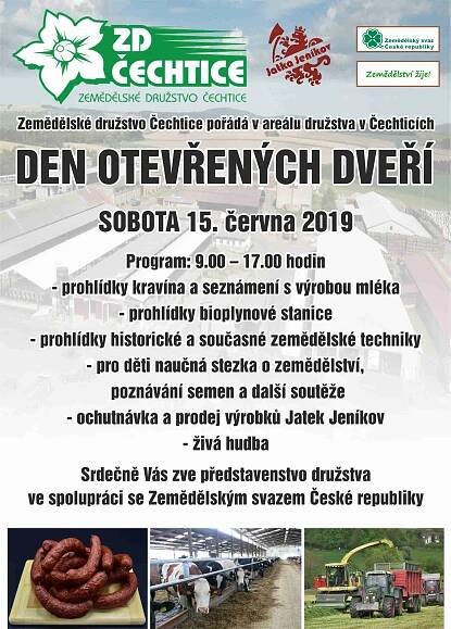 Dny otevřených dveří 2019 | Zemědělství žije