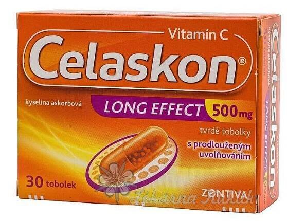 Celaskon long effect 500mg cps.pro.30 - internetová lékárna LékárnaKuklík.cz