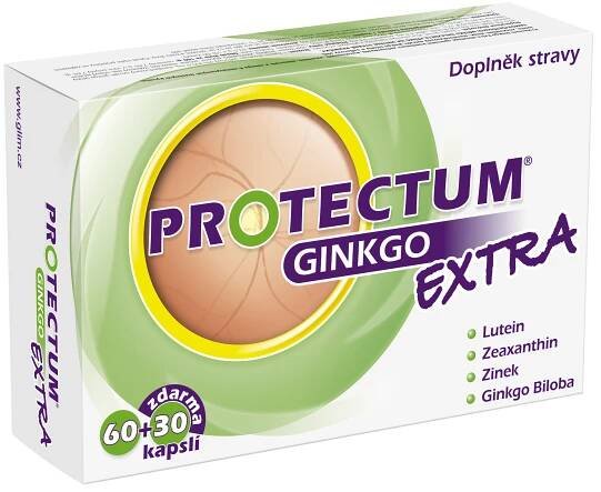 PROTECTUM Ginkgo Extra 90 kapslí - Čočky Hrežík